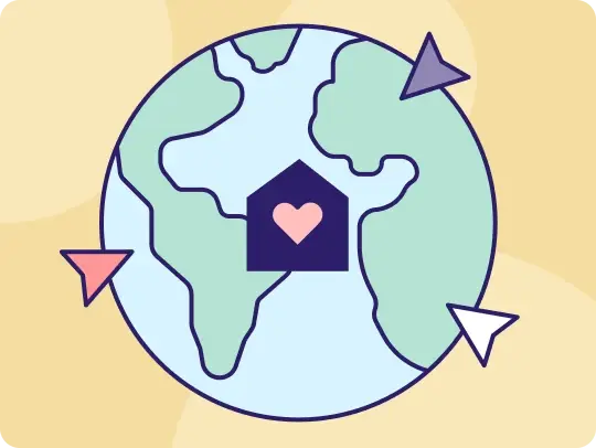 Global reach, local feel